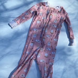 Hannah Andersson footless zipping Pajama play con.